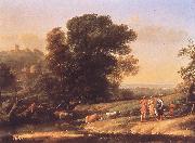 Claude Lorrain Landscape with Cephalus and Procris Reunited by Diana sdf Spain oil painting artist